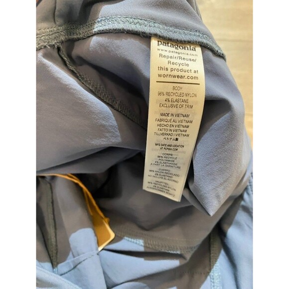 Patagonia Quandary Joggers Womens L Blue Gray Drawstring Cargo Stretch Pants New - Picture 10 of 11